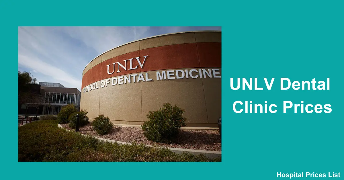 UNLV Dental Clinic Prices